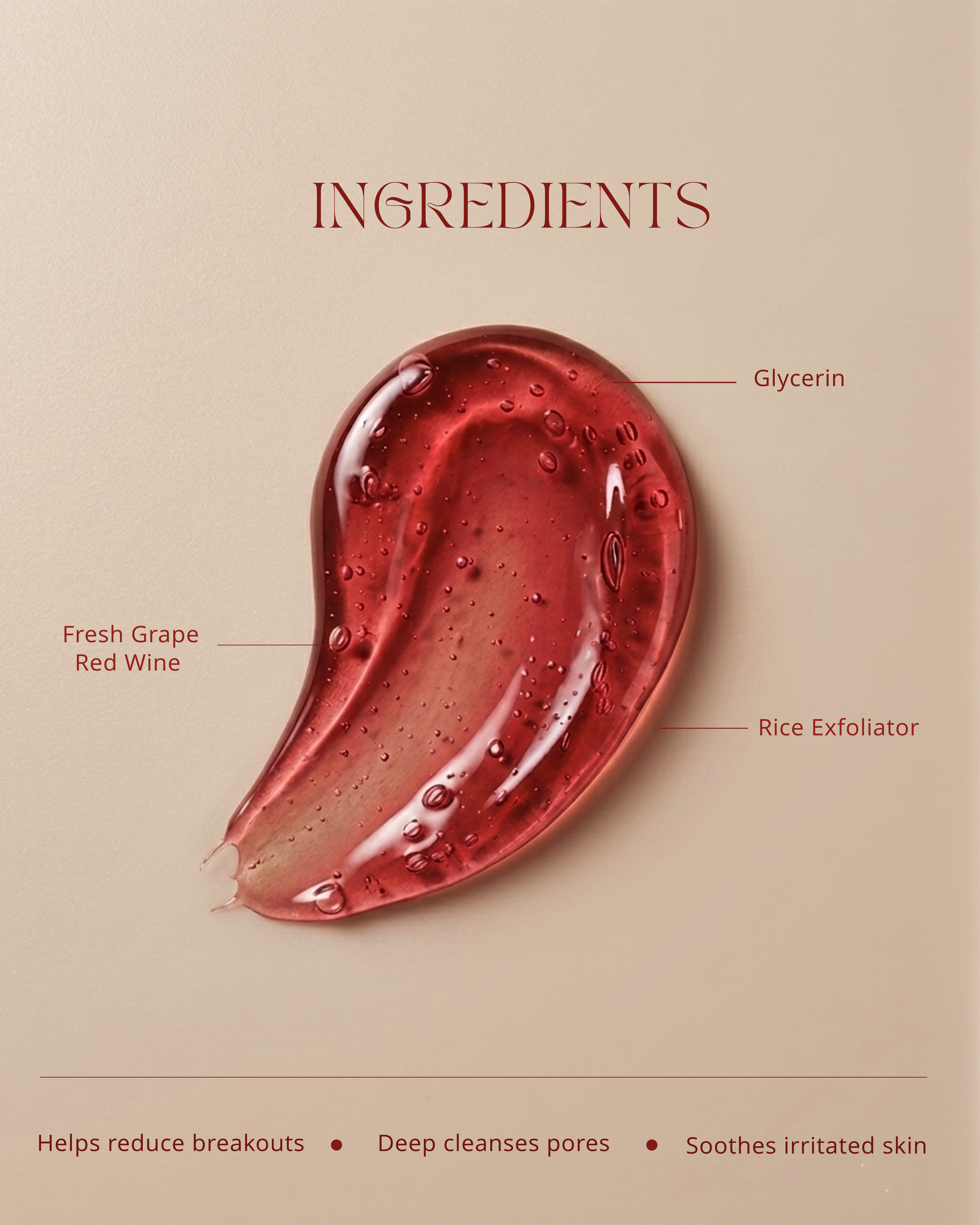 RED WINE GLOW CLEANSER